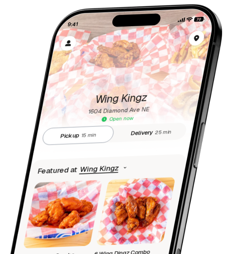 Wing Kingz app preview
