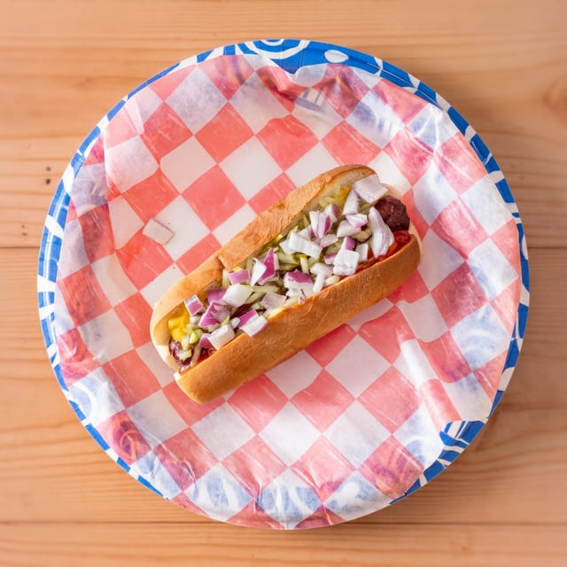 Beef Hot Dog Combo.